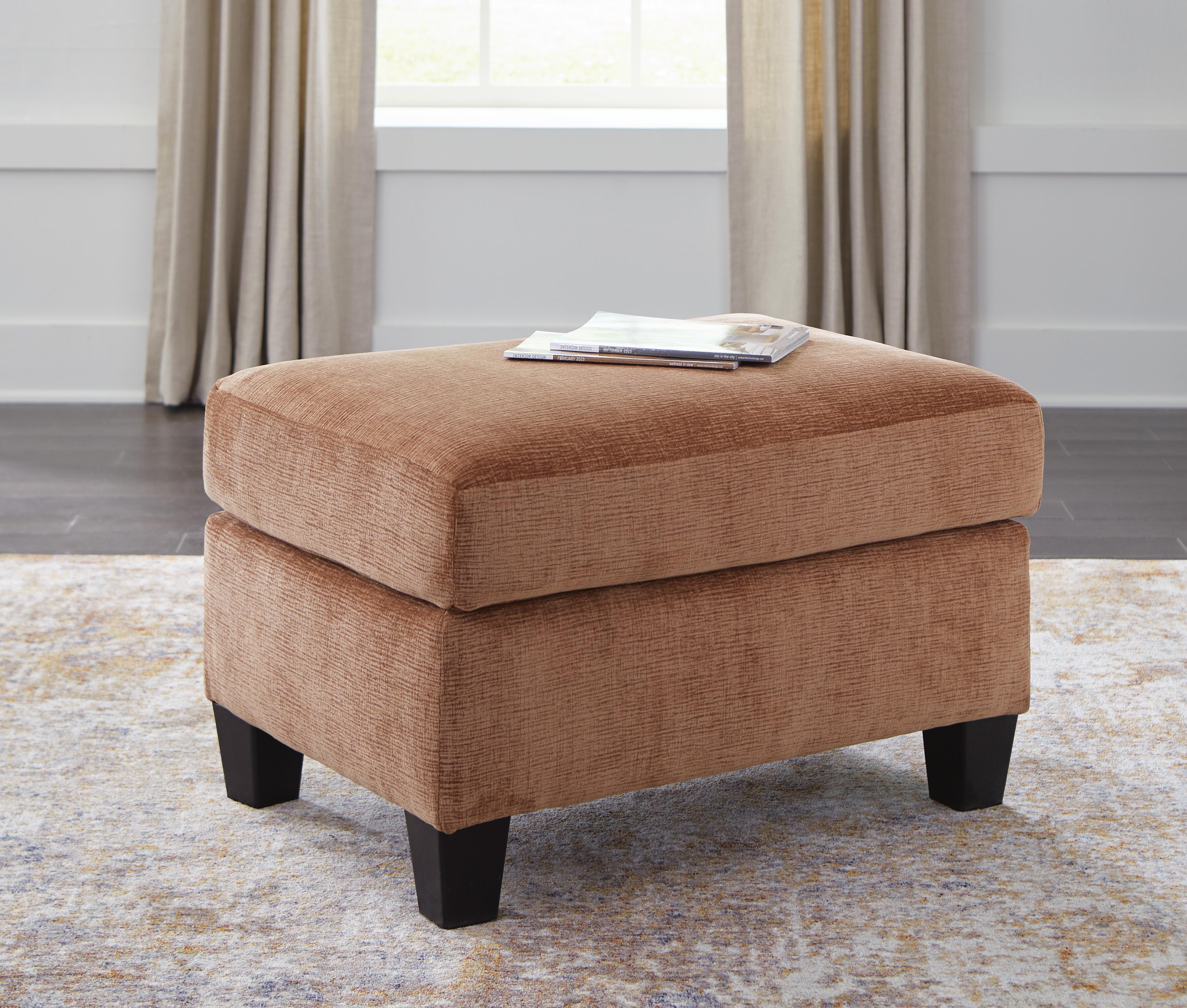 Amity Bay Sofa Chaise and Ottoman