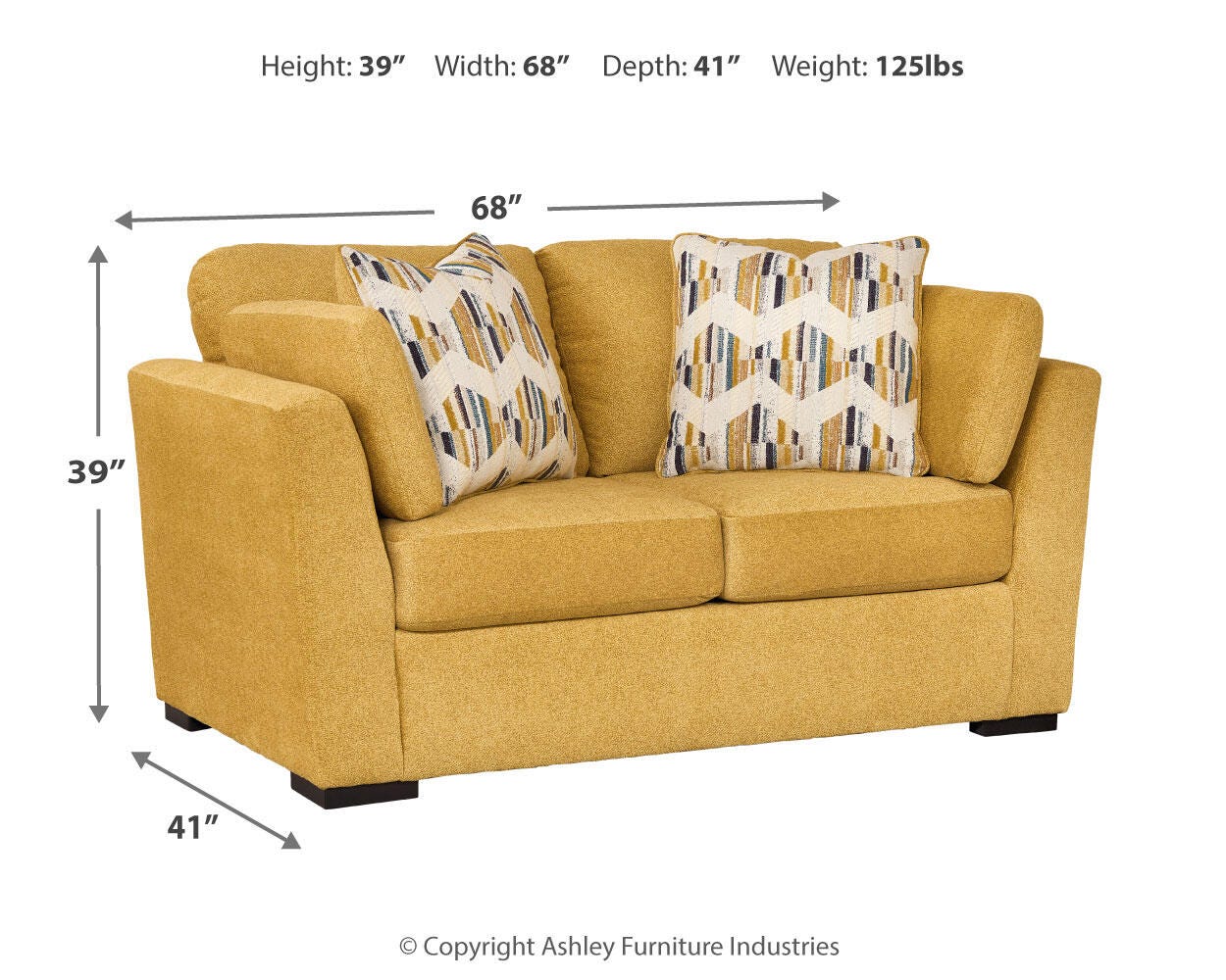 Keerwick Sofa, Loveseat, Chair and Ottoman