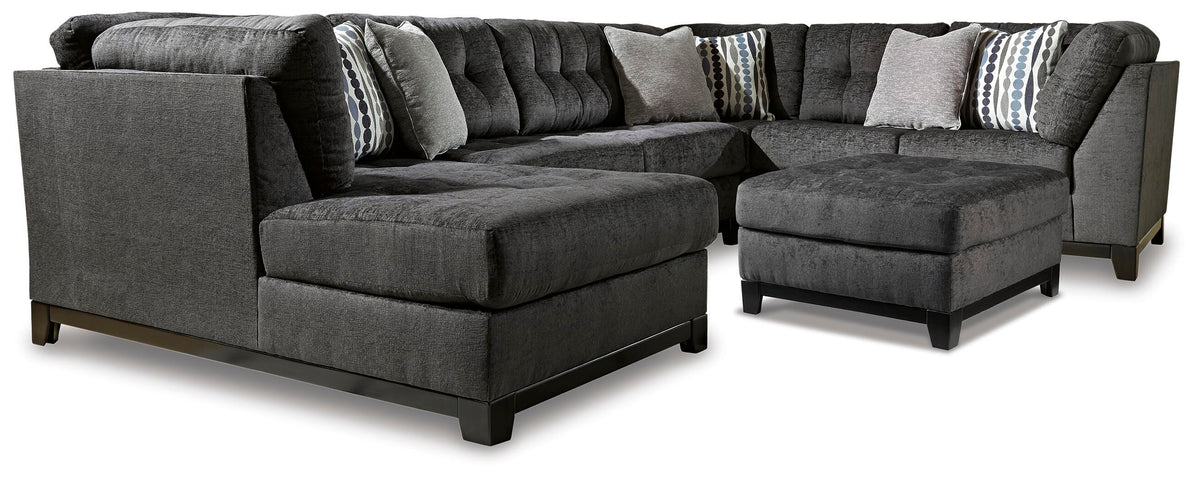 Reidshire 3-Piece Sectional with Ottoman