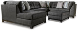 Reidshire 3-Piece Sectional with Ottoman