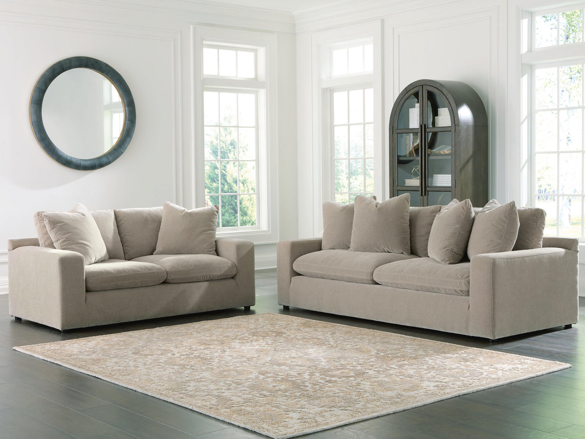 Maxton Heights Sofa and Loveseat