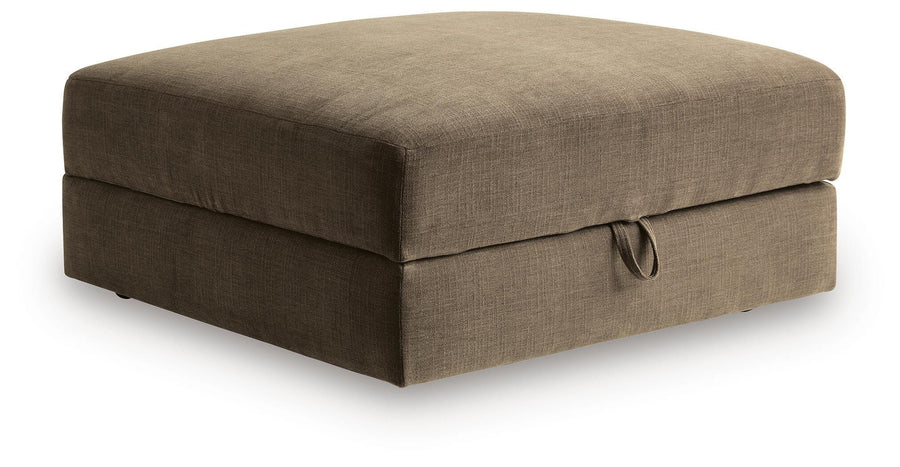 Camellia-Court Ottoman With Storage