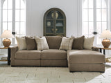 Camellia-Court 3-Piece Sectional with Chaise