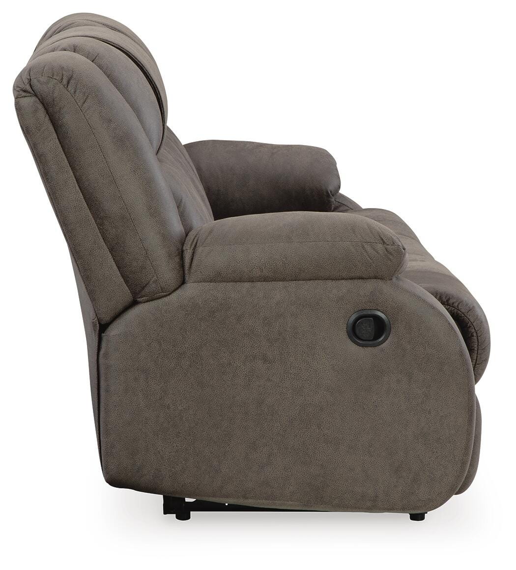 First Base Reclining Sofa and 2 Recliners