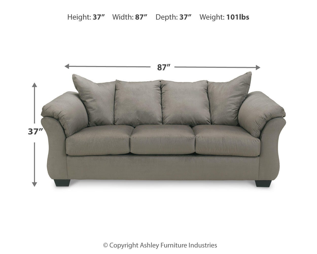 Darcy Sofa, Loveseat and Recliner