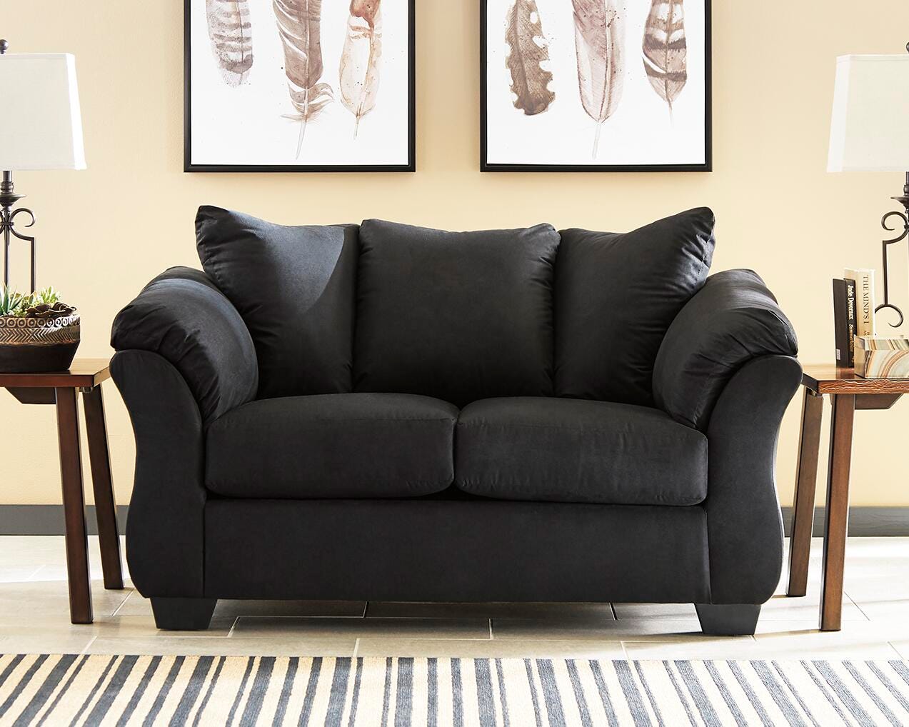 Darcy Loveseat and Ottoman