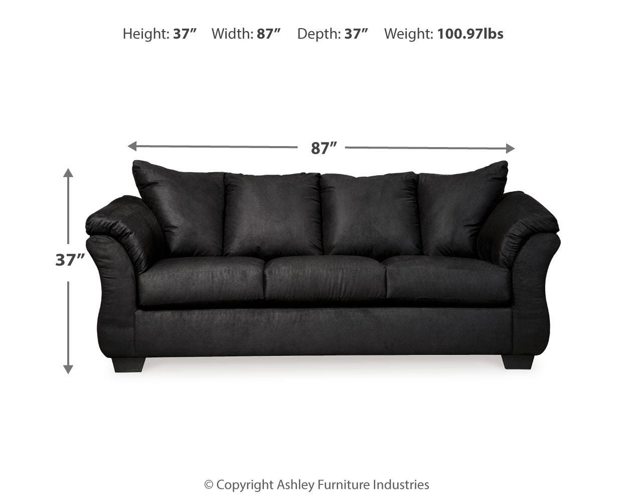 Darcy Sofa and Ottoman