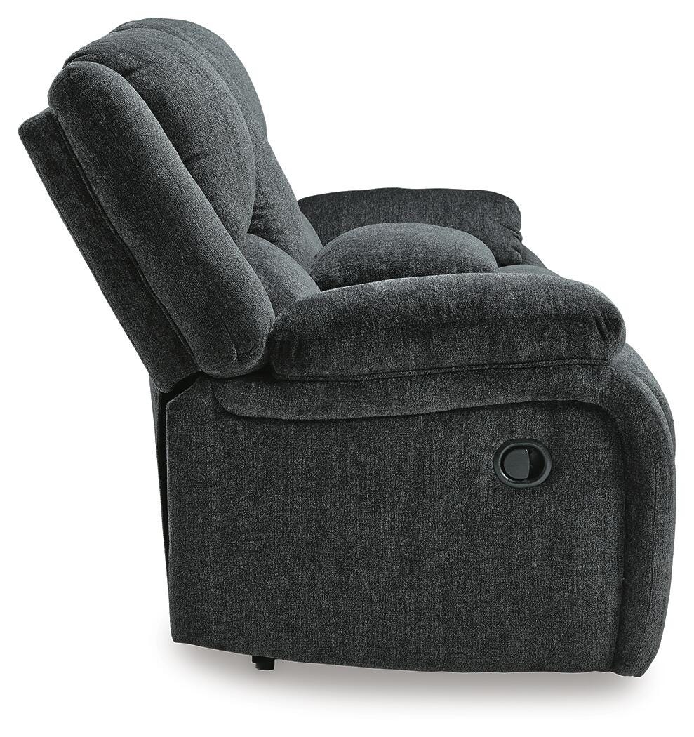 Draycoll Reclining Loveseat with Console and Recliner