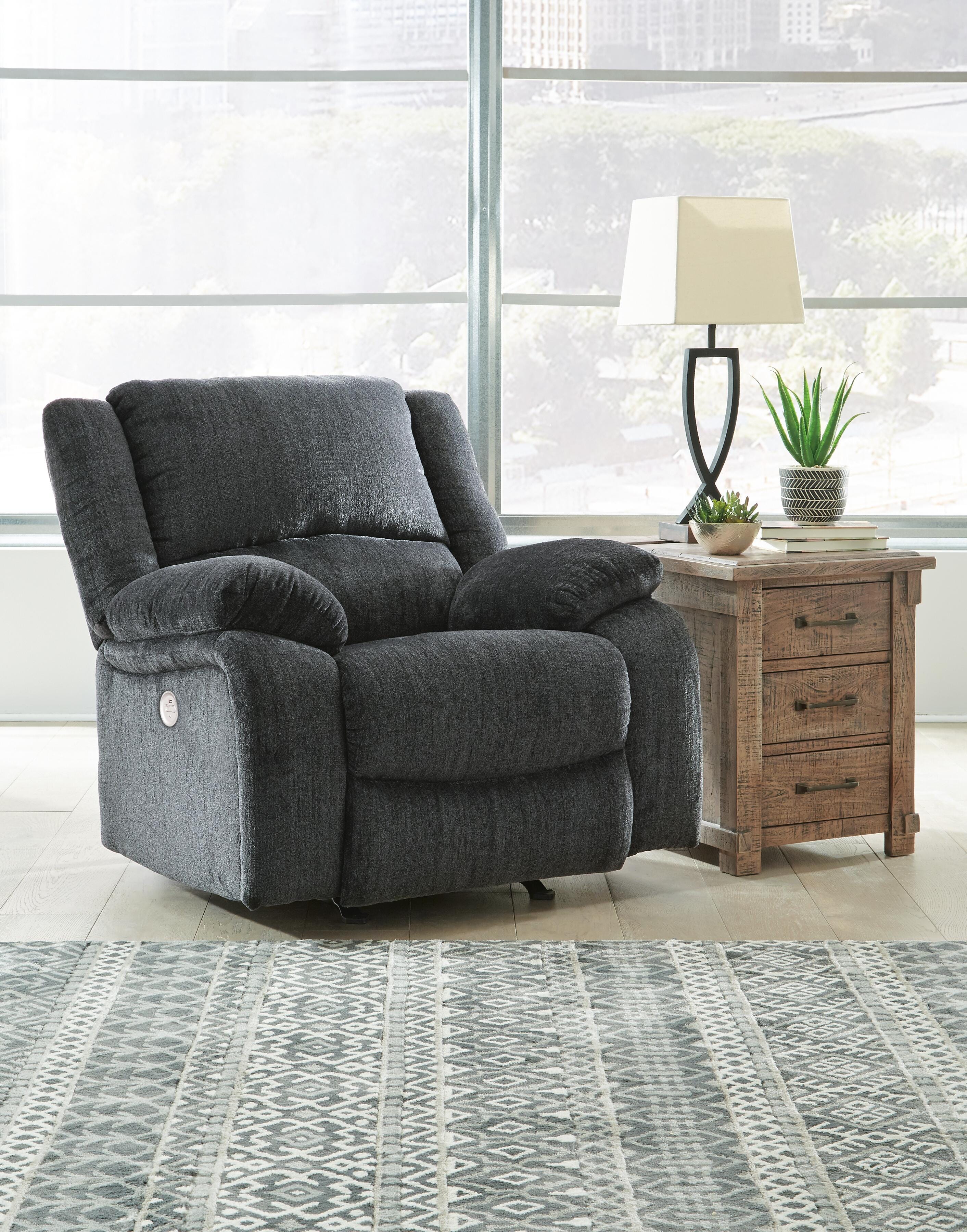 Draycoll Power Reclining Sofa and Power Recliner