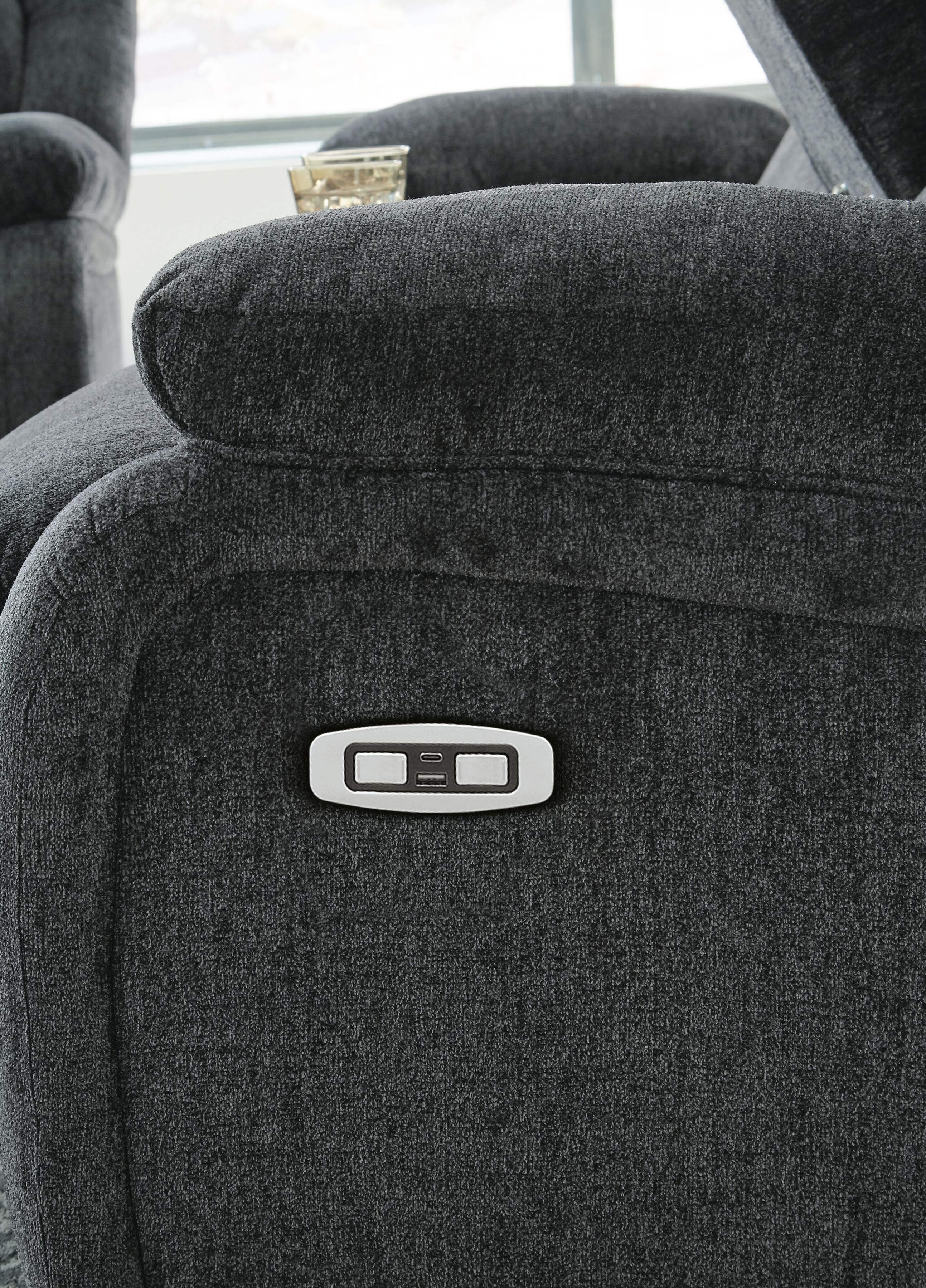 Draycoll Power Reclining Sofa, Loveseat and Recliner
