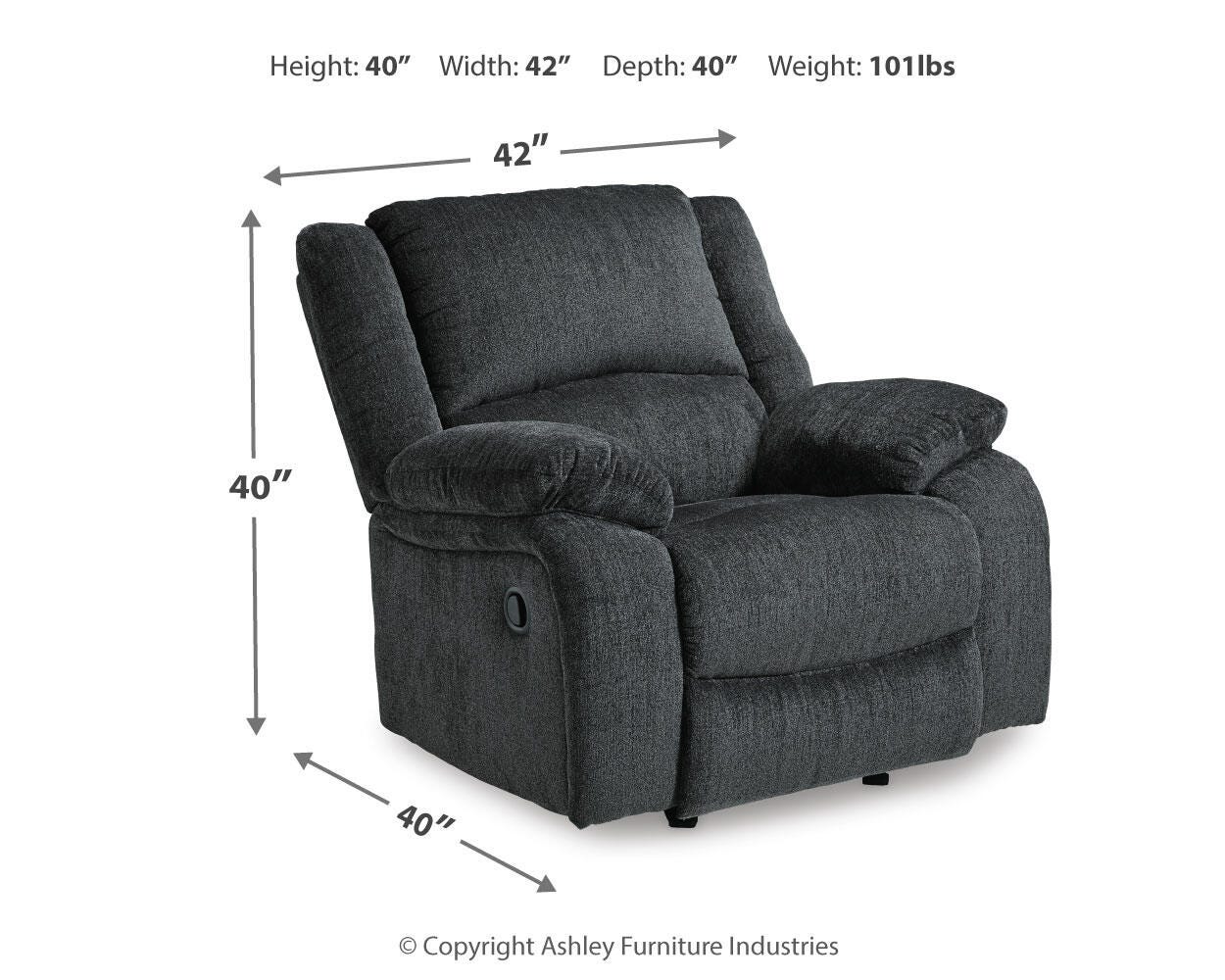Draycoll Reclining Loveseat with Console and Recliner
