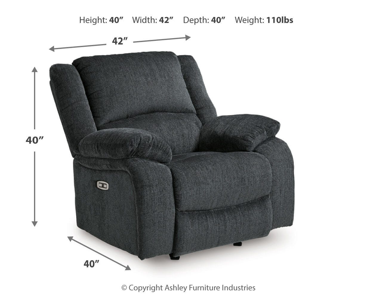 Draycoll 2 Power Reclining Loveseats and Recliner
