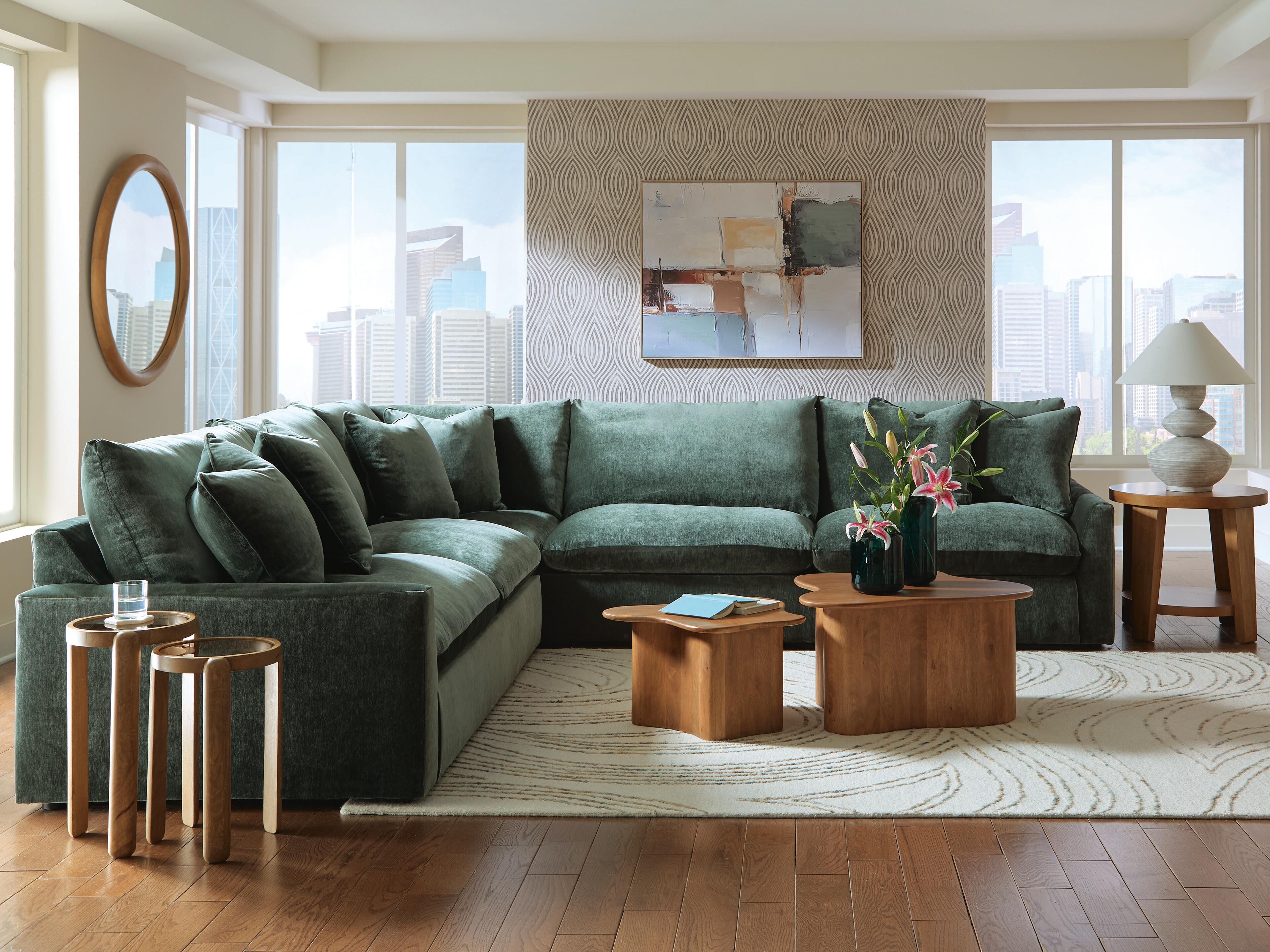 Carriage View 3-Piece Sectional