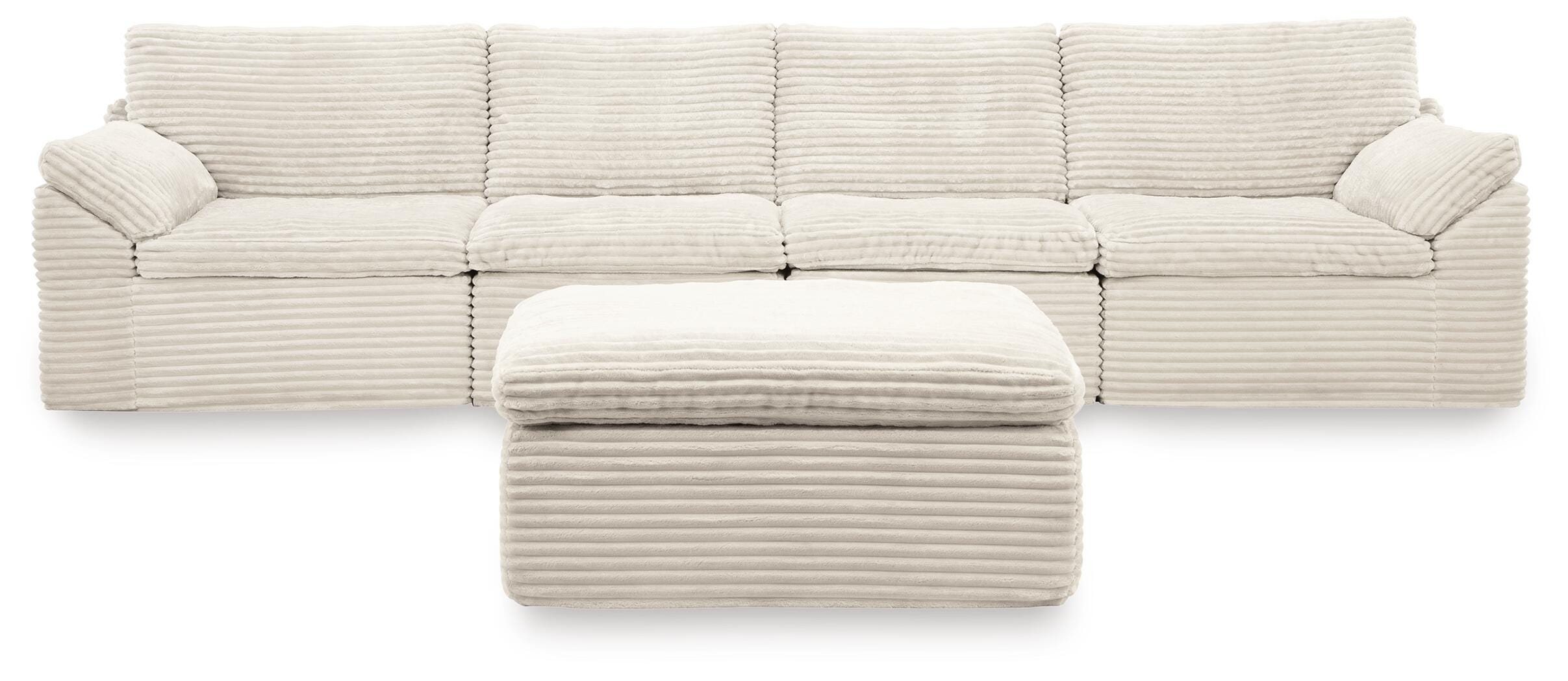 Fannin 4-Piece Sectional with Ottoman