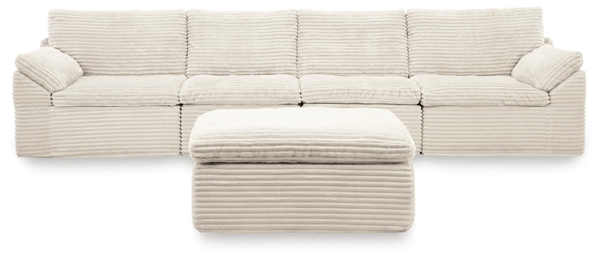 Fannin 4-Piece Sectional with Ottoman
