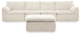 Fannin 4-Piece Sectional with Ottoman
