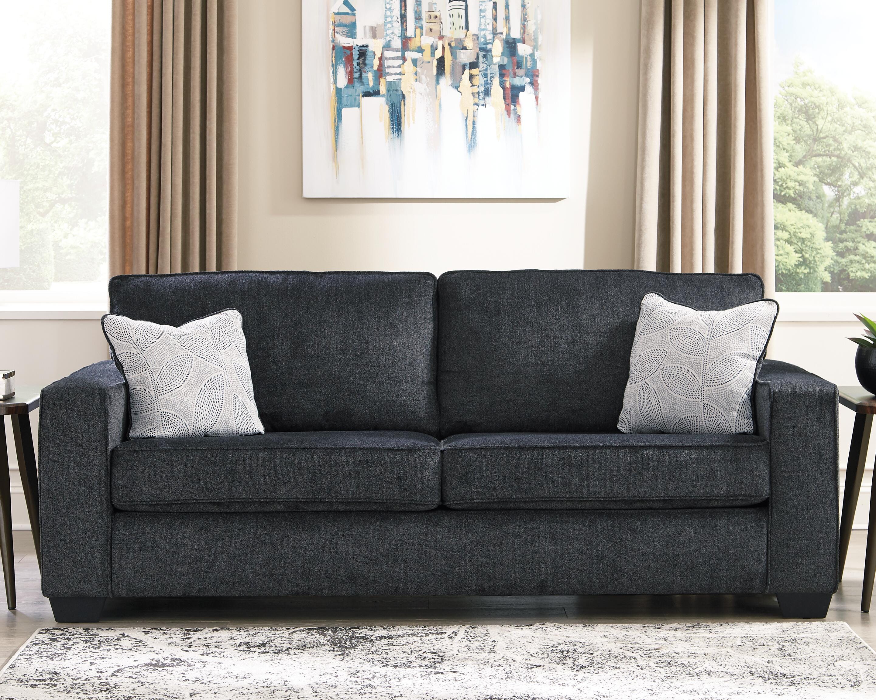 Altari Sofa Sleeper, Loveseat, Chair and Oversized Ottoman
