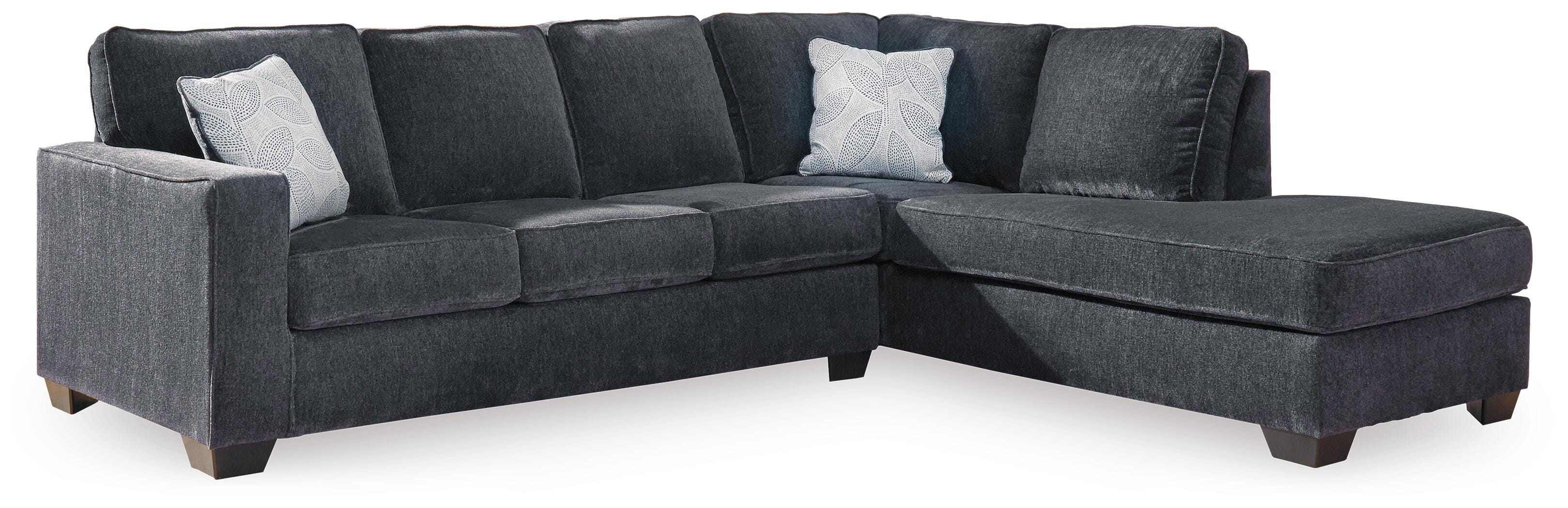 Altari 2-Piece Sectional with Chaise and Oversized Ottoman
