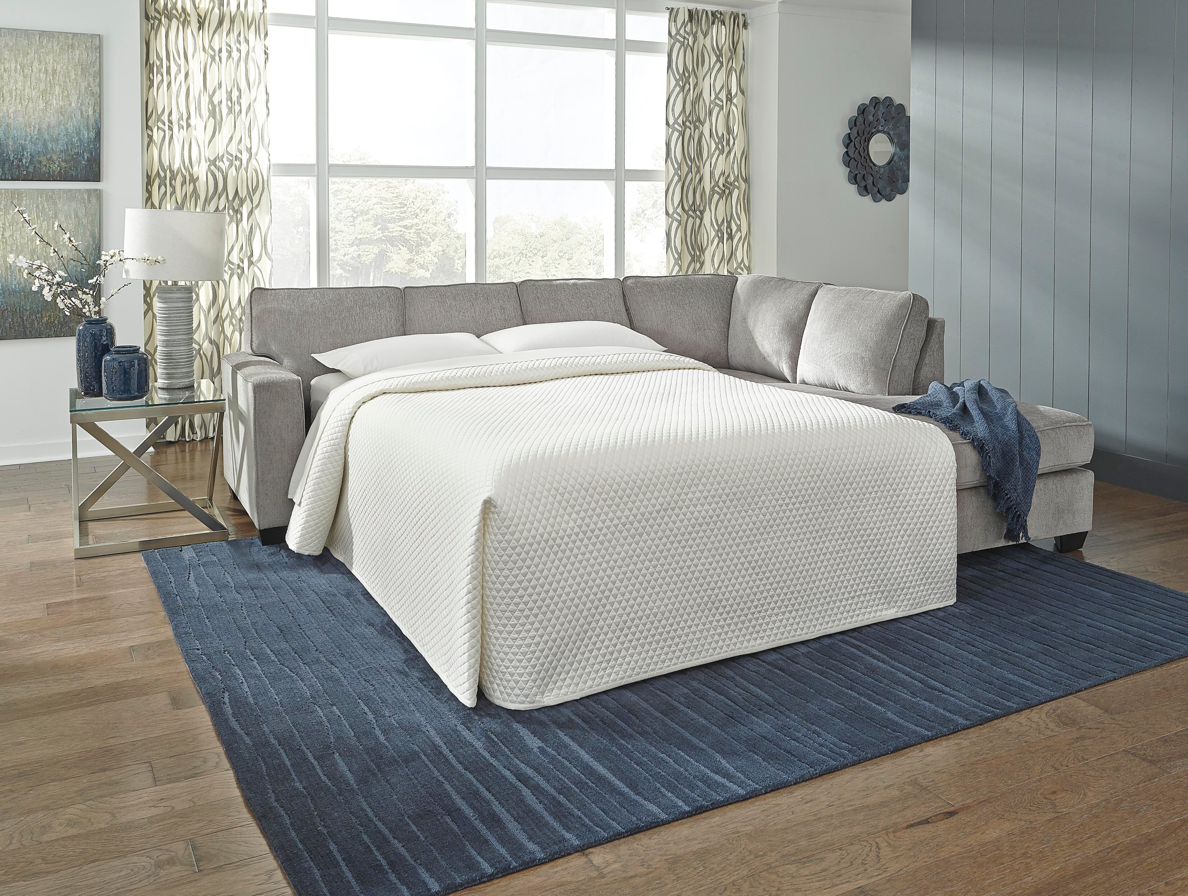 Altari 2-Piece Sleeper Sectional and Ottoman
