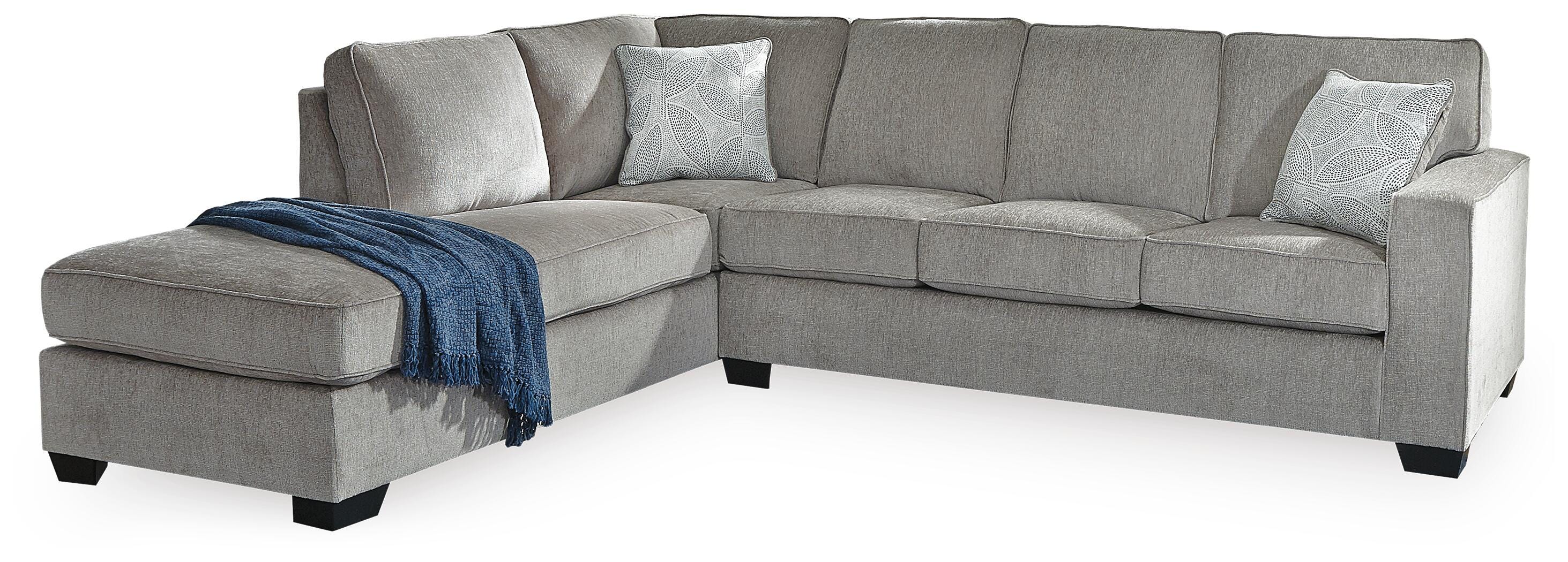 Altari 2-Piece Sectional with Chaise and Oversized Ottoman