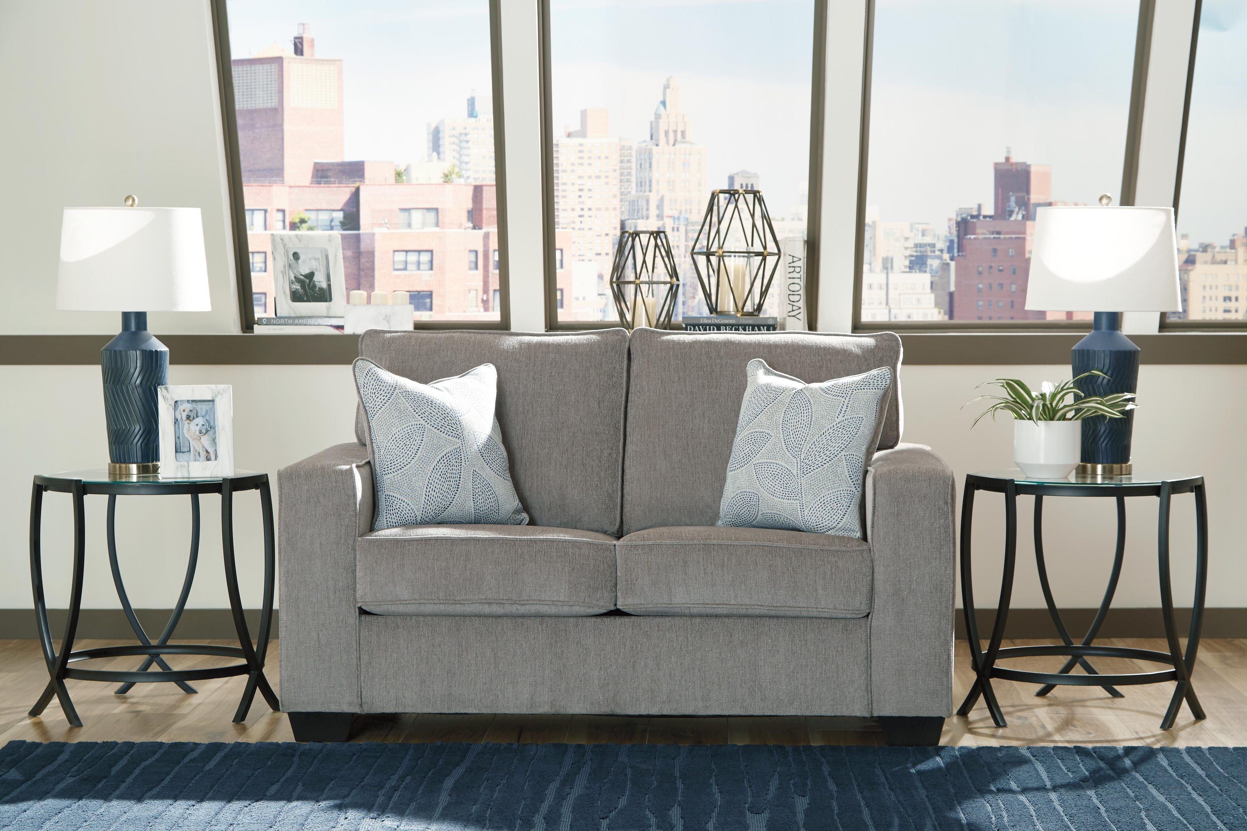 Altari 2-Piece Sleeper Sectional, Loveseat and Ottoman