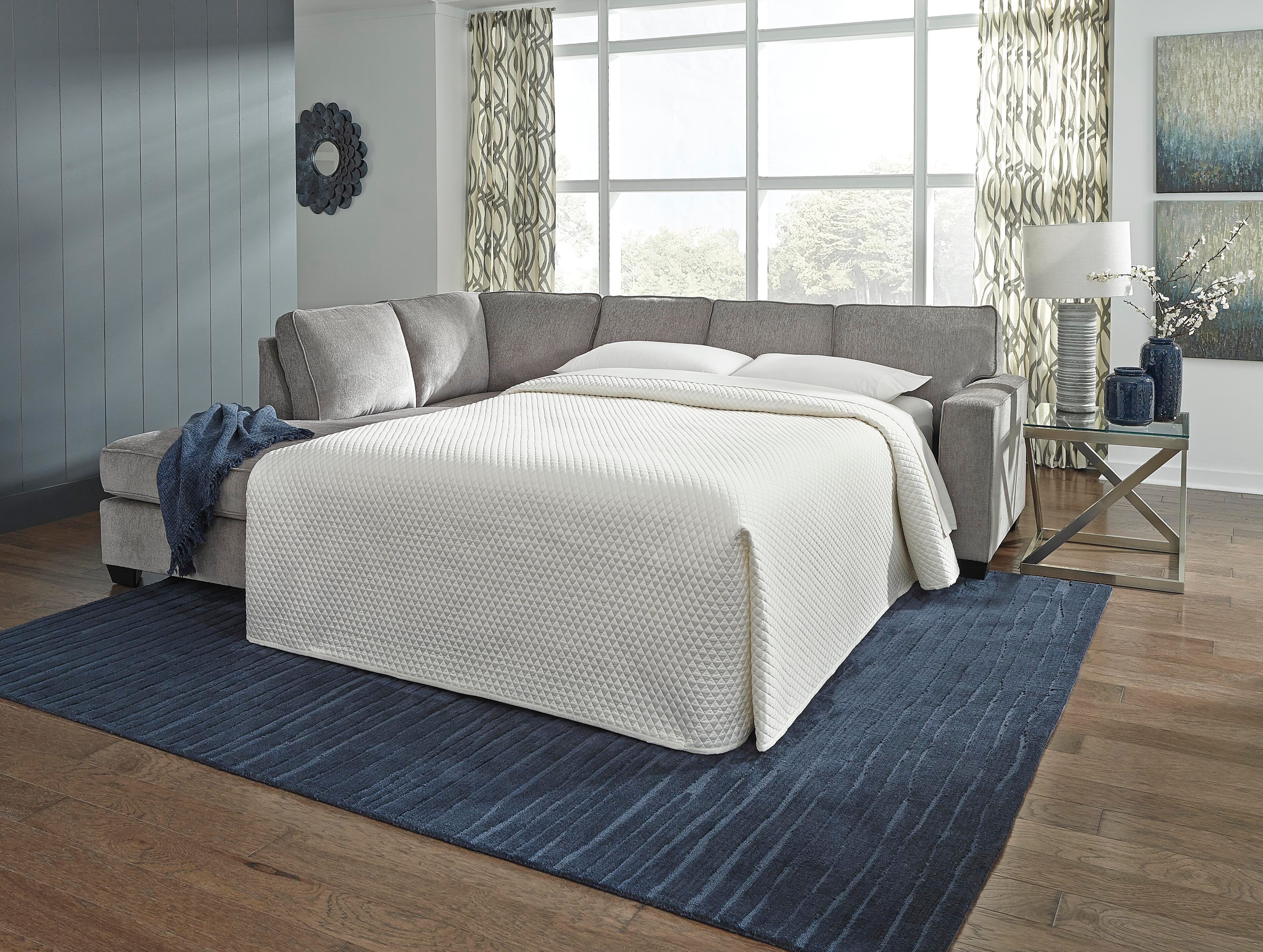 Altari 2-Piece Sleeper Sectional and Ottoman