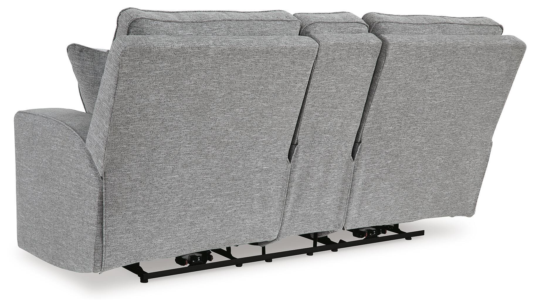 Biscoe Power Reclining Loveseat with Console