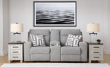 Biscoe Power Reclining Loveseat with Console