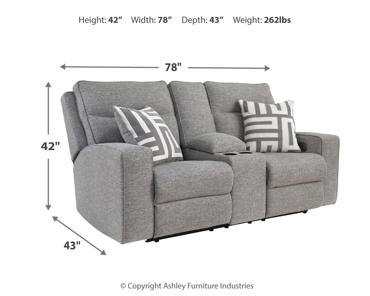 Biscoe Power Sofa, Loveseat and Recliner