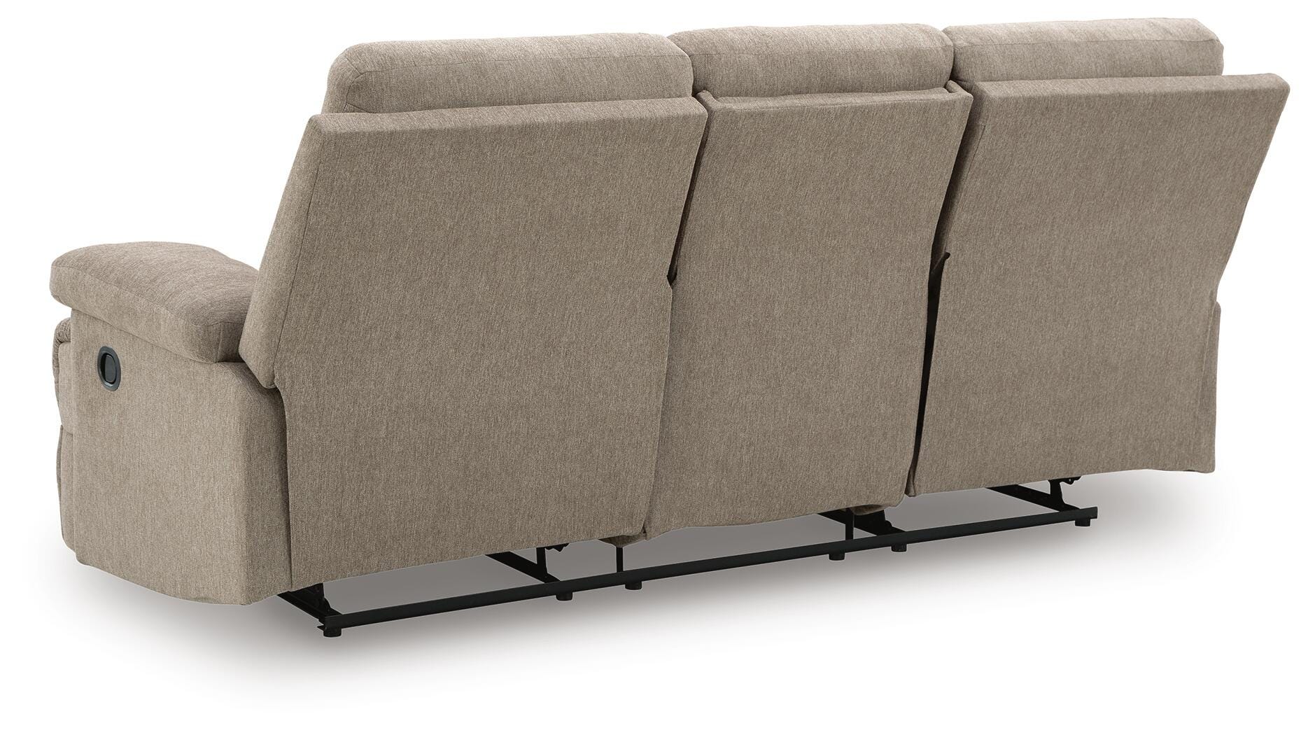 Side-Swipe Reclining Sofa and Loveseat