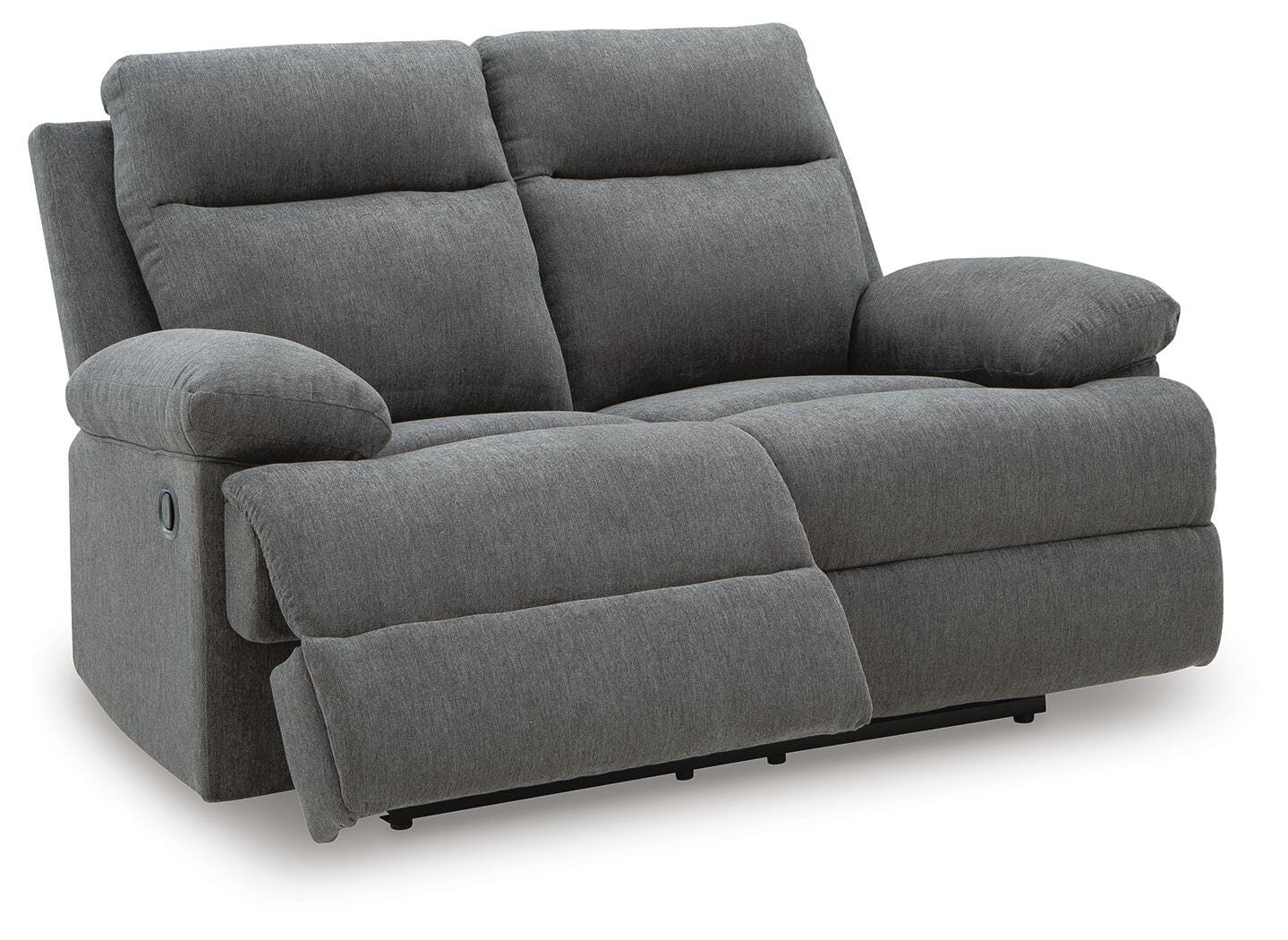 Side-Swipe Reclining Sofa, Loveseat and Recliner