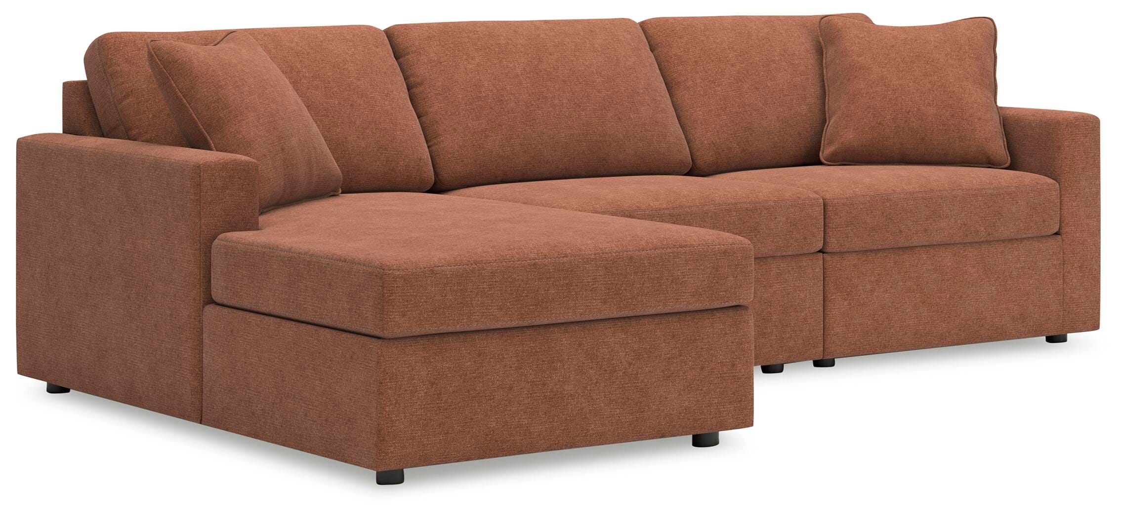Solstice 3-Piece Sectional Sofa Storage Chaise