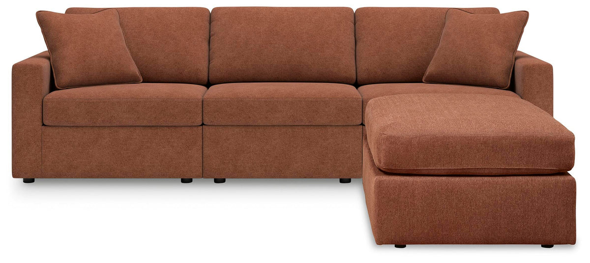 Solstice 3-Piece Sectional and Ottoman