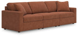 Solstice 3-Piece Sectional and Ottoman