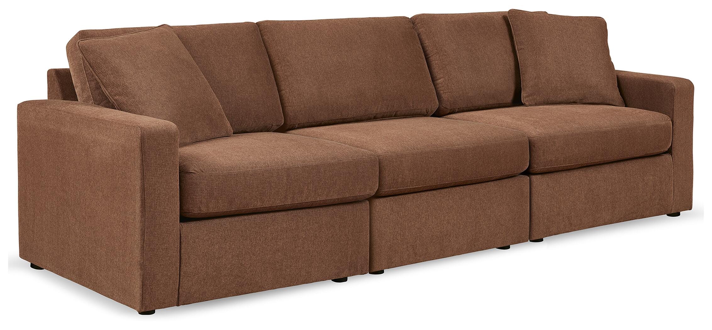 Modmax Pillar Peak Sectional Sofa and Loveseat