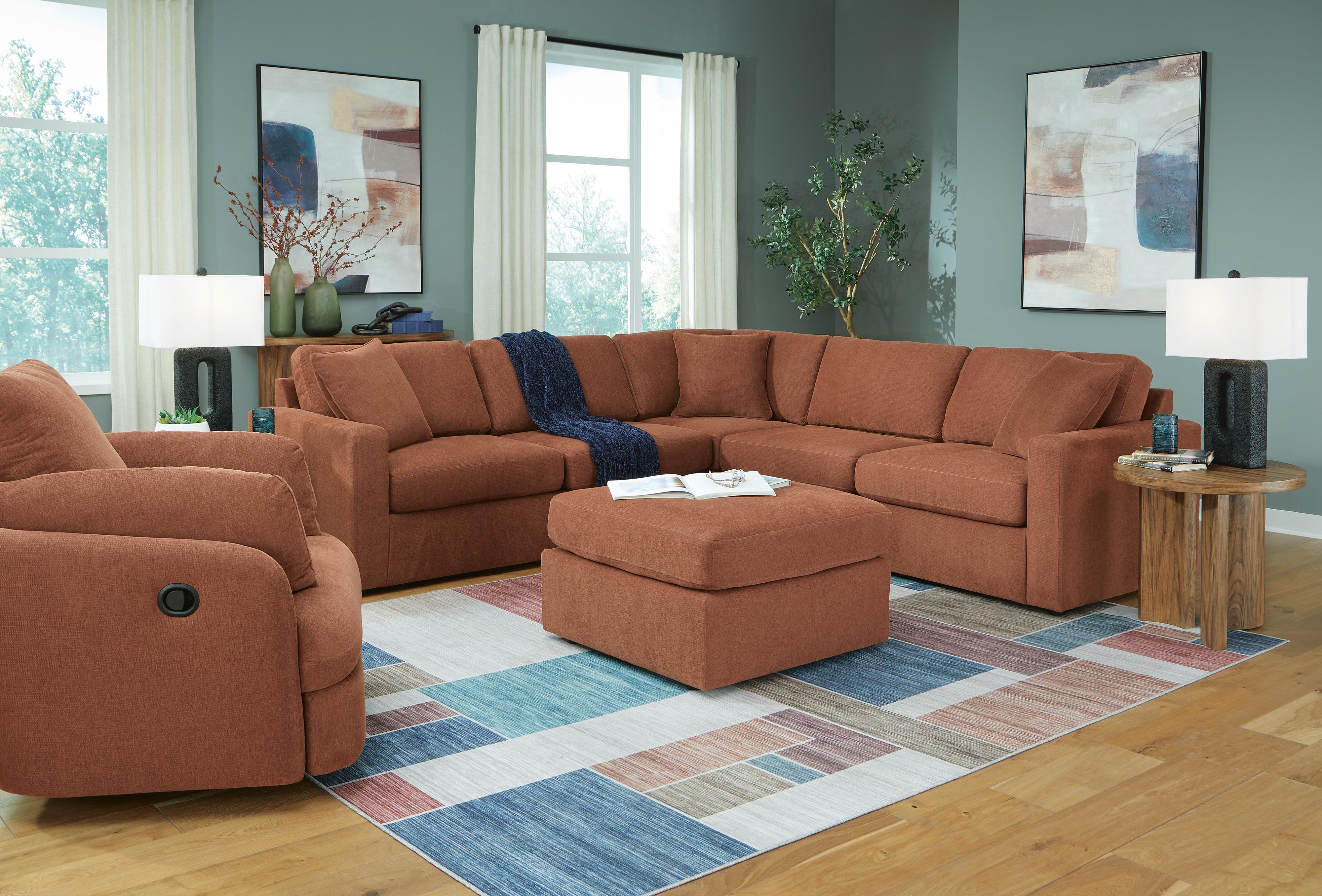 Modmax 5-Piece Sectional with Recliner