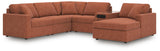 Solstice 6-Piece Sectional with Audio System and Chaise