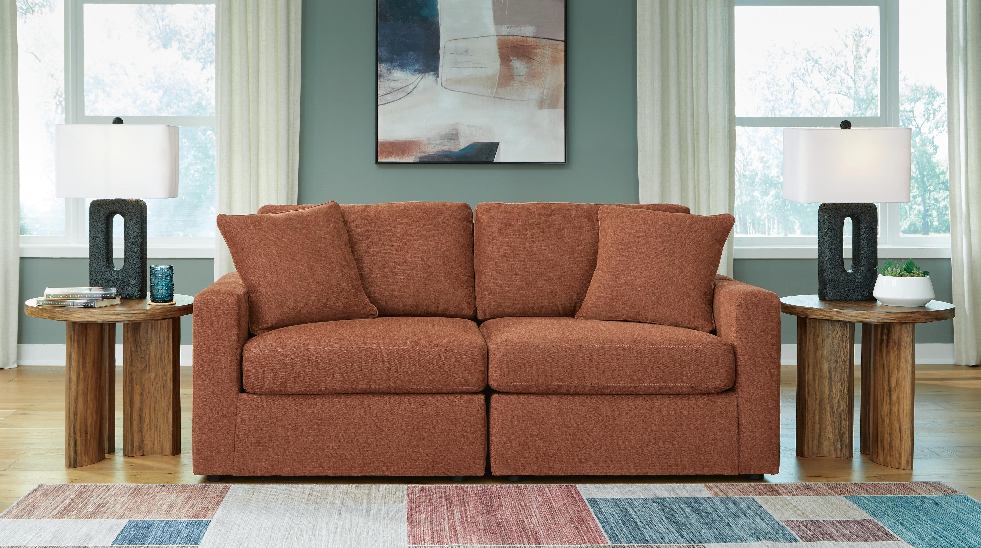 Modmax Sectional Sofa, Loveseat and Recliner