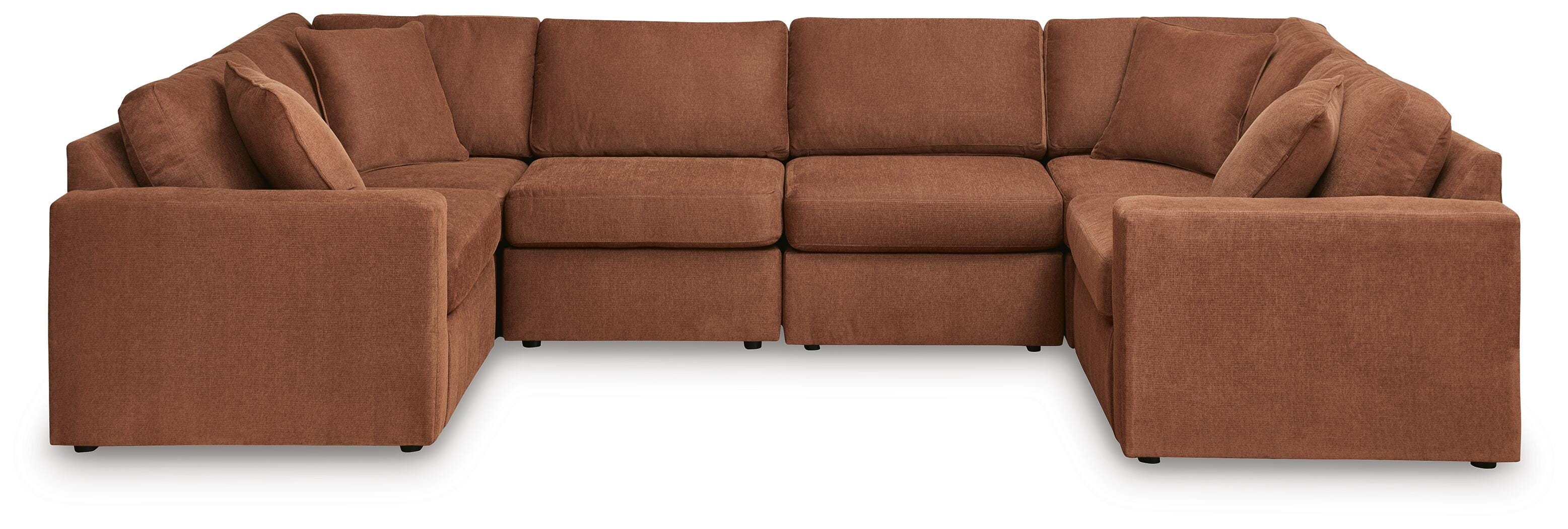 Modmax 6-Piece Sectional with Ottoman
