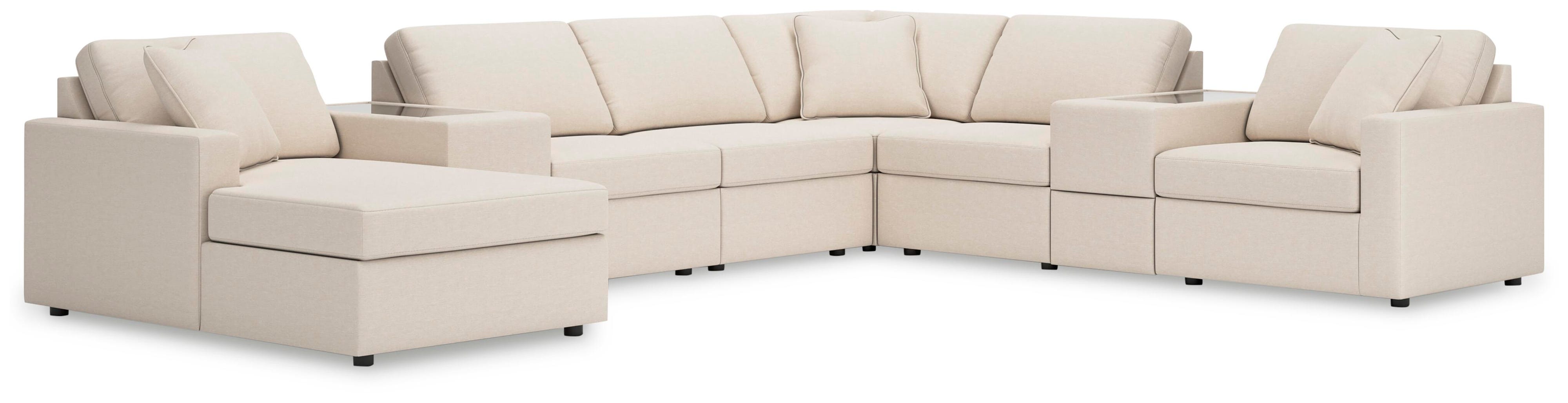 Modmax 8-Piece Sectional with Chaise