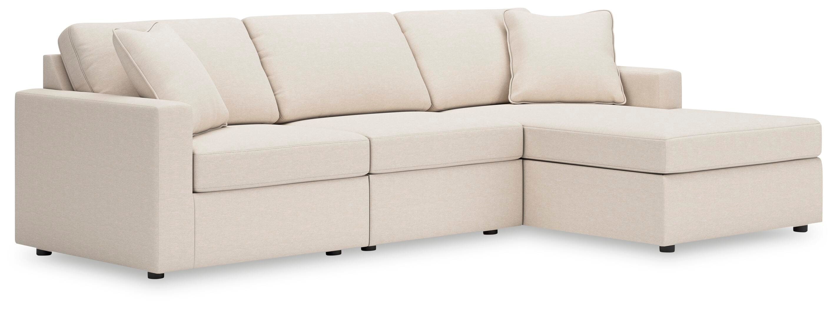 Solstice 3-Piece Sectional Sofa Storage Chaise