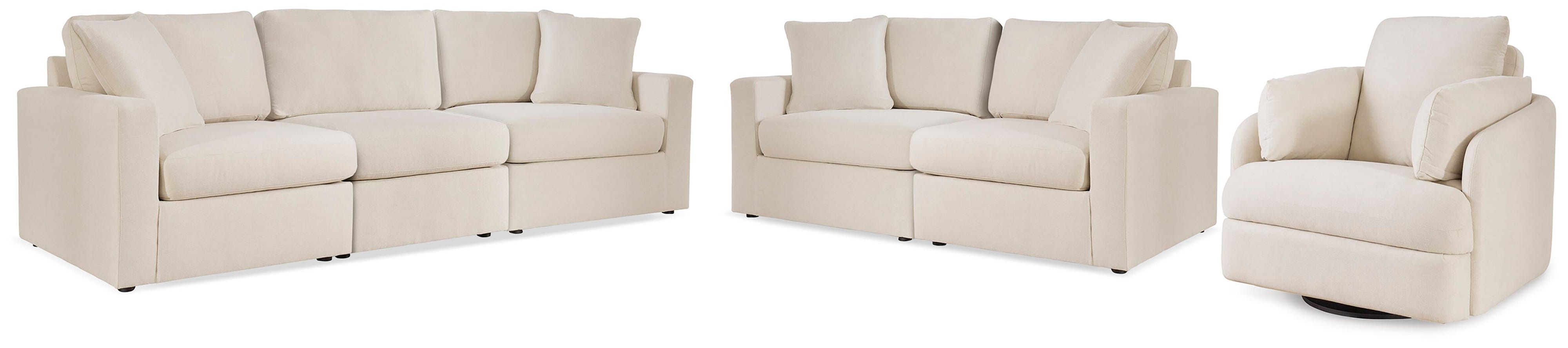 Modmax Sectional Sofa, Loveseat and Recliner
