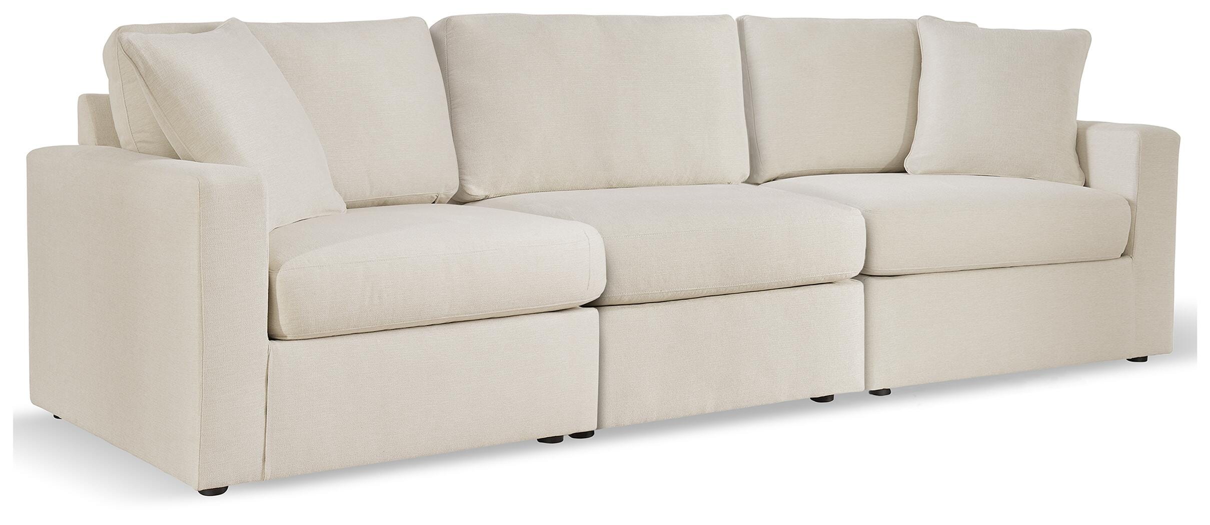 Modmax Pillar Peak Sectional Sofa and Loveseat