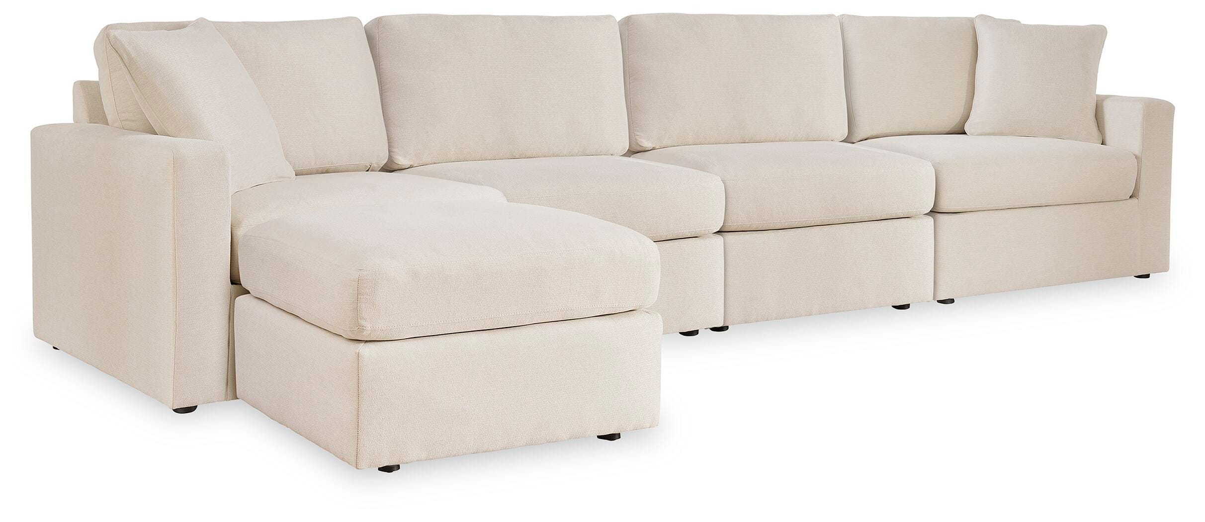 Solstice 4-Piece Sectional and Ottoman
