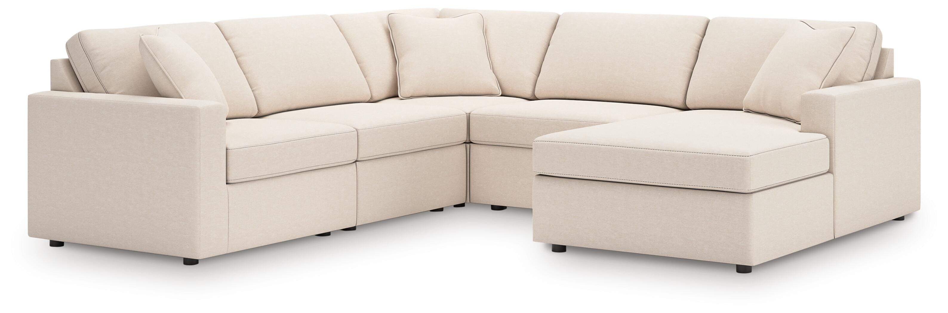 Solstice 5-Piece Sectional with Chaise