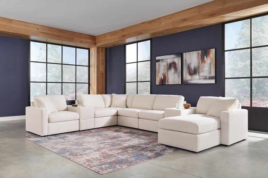 Modmax 8-Piece Sectional with Ottoman