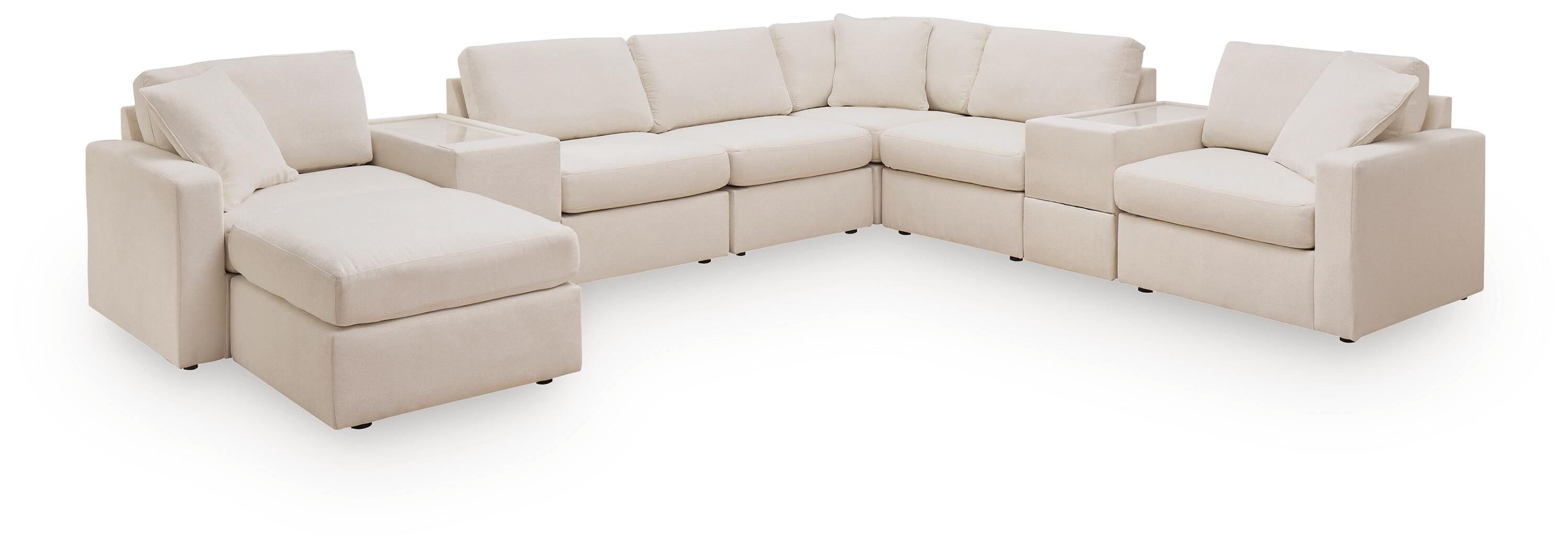 Modmax 8-Piece Sectional with Ottoman