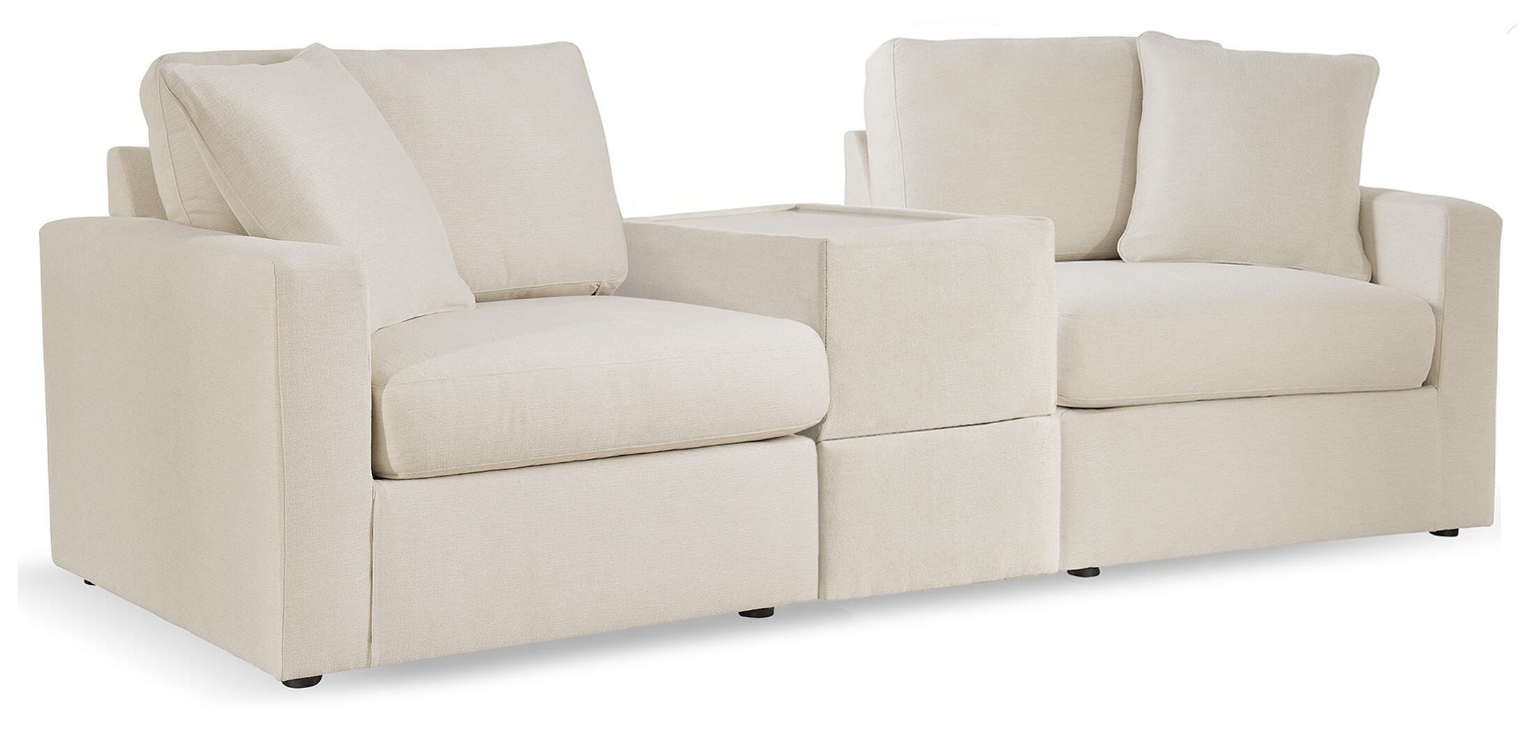 Modmax Pillar Peak Sectional Sofa and Loveseat