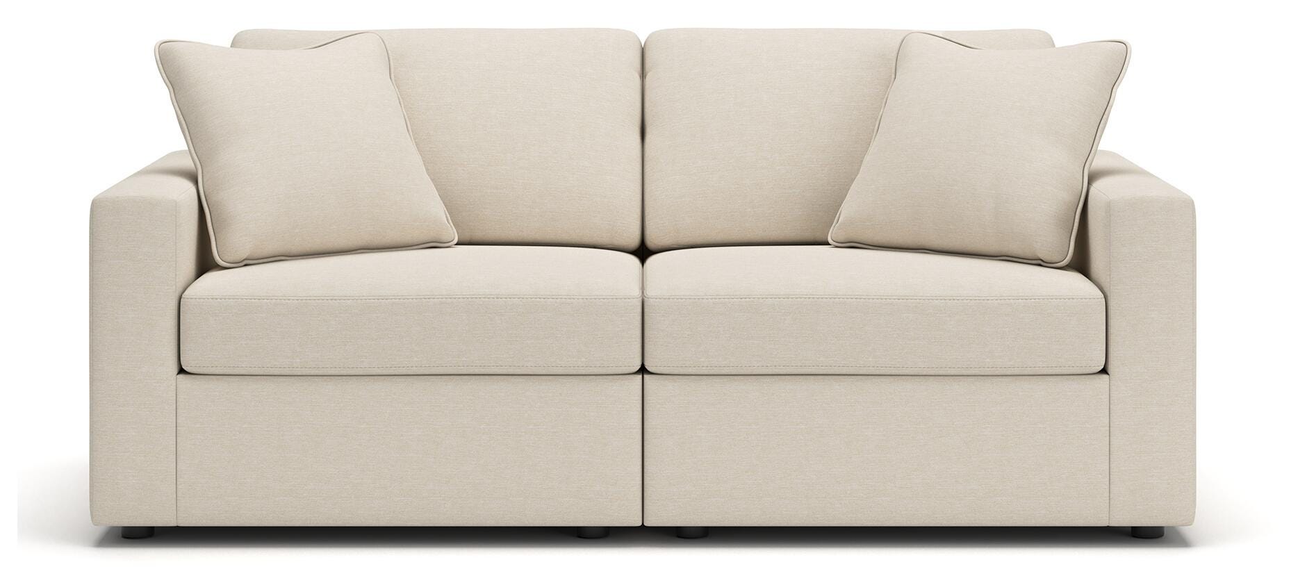 Solstice Pillar Peak Sectional Sofa, Loveseat and Recliner