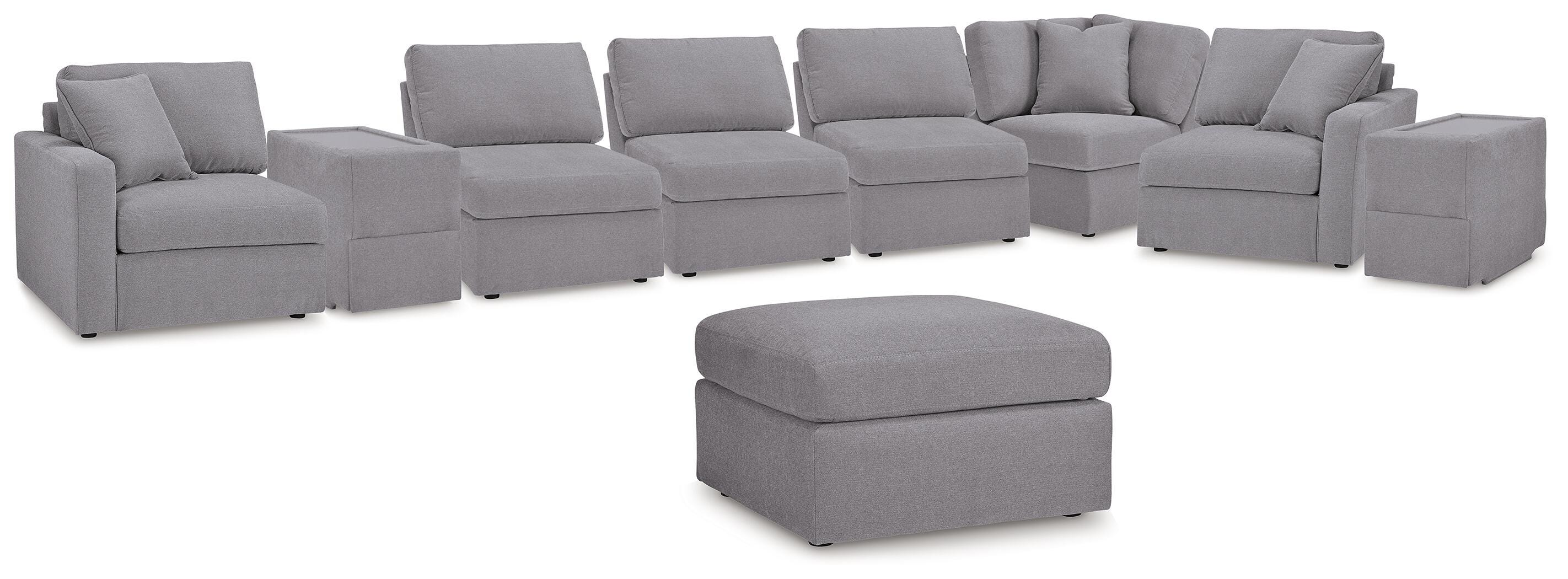Solstice 8-Piece Sectional and Ottoman